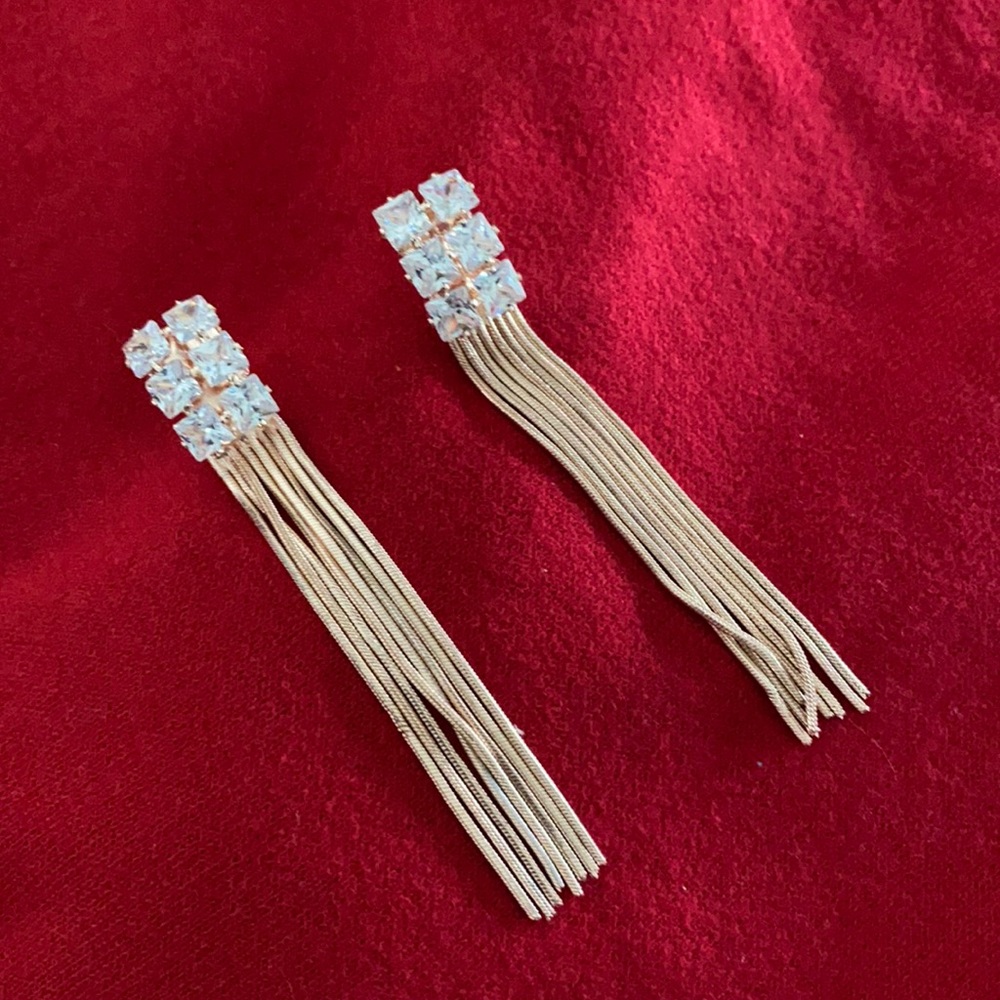 Long earrings